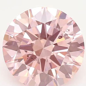 Luxurious <b>pink</b> treated 1 ct brilliant round cut natural diamonds for making wedding jewelry - Product Image 5