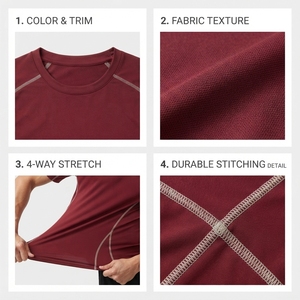 T-shirt de compression à manches courtes unisexe, rashguard pour garçons et filles, imprimé numériquement, sous-vêtement technique pour le MMA. - Product Image 5