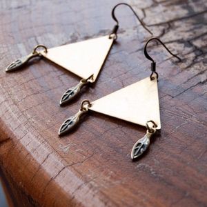 Bijoux en cuivre et laiton de collection modèle 8, fabriqués à la main, écologiques, tendance, pour les fêtes, design exclusif, vente chaude - Product Image 4