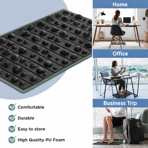 <span class=keywords><strong>Tapis</strong></span> de <span class=keywords><strong>bureau</strong></span> anti-fatigue portable pour assise <span class=keywords><strong>debout</strong></span>, <span class=keywords><strong>tapis</strong></span> d'acupression pour les pieds, soulage la douleur aux pieds - Product Image 4