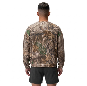 Sudadera Moderna con Estampado de Jungla para Hombre, Cuello Redondo, Tejido de Punto, Transpirable, Ecológica, Ropa Casual de Otoño - Product Image 2