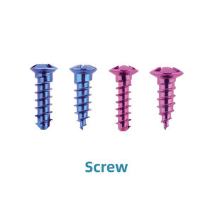 Placa Maxilofacial de Titanio Personalizada CMF Mini Implant 2026 de 0.6mm, 0.8mm, 1.0mm del Sistema Mahfooz Instruments - Product Image 4