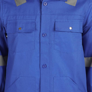 Ropa de Trabajo Resistente y Cómoda con Paneles Reflectantes para Construcción y Mantenimiento, Uniforme Industrial Multibolsillos - Product Image 6