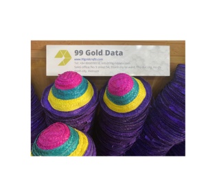 หมวกฟางฮาวายชายหาดหมวกฟางสีน้ำตาล - Product Image 5