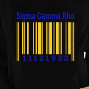 Barcode <b>Black</b> <b>Long</b> <b>Sleeve</b> Round Neck Hoodie Sweatshirt Comfortable Casual Pullover <b>Top</b> Fashion Streetwear Warm Fleece Apparel - Product Image 5