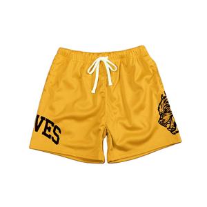 ขายส่งฤดูร้อนผู้หญิงผู้ชายวิ่งยิมตาข่ายแบบกําหนดเองบาสเกตบอลสั้น - Product Image 1