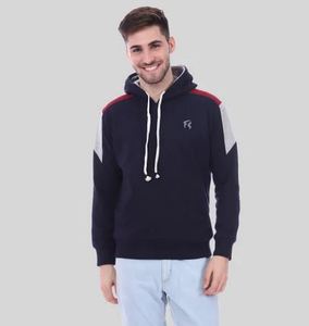 Sudadera con Capucha para Hombre, Corte Regular, Diseño Sólido con Bolsillos, Informal, de Algodón de Secado Rápido, del Proveedor de India FASHION SUTRA al Mejor Precio - Product Image 4
