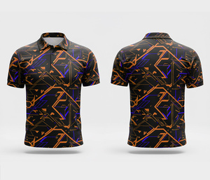 Polo Transpirable con Sublimación Completa – Ropa Deportiva de Secado Rápido para Hombres, Mujeres y Jóvenes, Polo Activo de Secado Rápido - Product Image 1