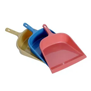 Recogedor y Escoba Portátiles Ligeros de PP con Mango Largo y Cerdas Suaves para Limpieza Fácil del Suelo, Ideal para Uso Doméstico - Product Image 2