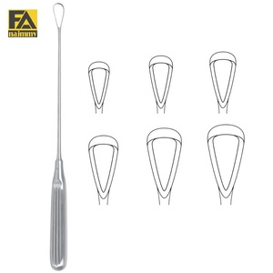 Cureta Uterina SIMS Fig.1 X=7mm, Afilada, Maleable, de Alta Calidad, Personalizada, Instrumentos Quirúrgicos de Última Tendencia - Product Image 1