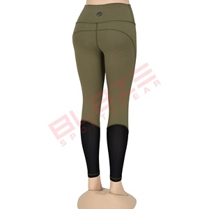 Blaze Fight Wear cintura alta transpirable cintura elástica Yoga Leggings de talla grande secado rápido antiestático ligero - Product Image 3