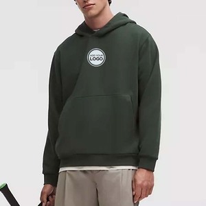 เสื้อฮู้ดดี้ผู้ชายแบบสั่งทำพิเศษ พิมพ์ลายตามสั่ง ผ้าเฟรนช์เทอร์รี่เนื้อหนา ปักโลโก้ แบรนด์ส่วนตัว ทรงบ็อกซี่ - Product Image 3