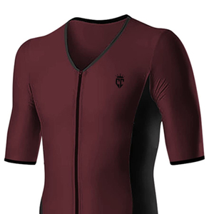 Vêtements de cyclisme respirants à transfert thermique personnalisé, 100% polyester, combinaison de vitesse unisexe, nouvelle arrivée, dernières conceptions, haute qualité - Product Image 6