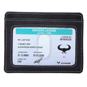 Compact Minimalist Unisex Tactical Pouch <b>Slim</b> Microfiber Waterproof Front Pocket Card Holder Stylish Modern Outdoor Use Everyday - Product Image 4