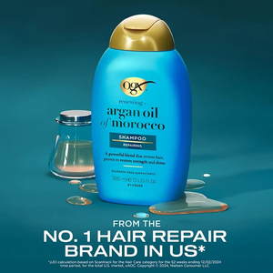 Shampooing à l'huile d'argan, formule marocaine, hydratant, stimulant la croissance des cheveux, conçu pour nourrir, renforcer et lisser les cheveux, adapté à tous les types de cheveux. - Product Image 6