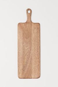Planche à découper ronde en bois faite à la main, forme ronde avec poignée, planche à découper en acacia durable pour la cuisine - Product Image 3