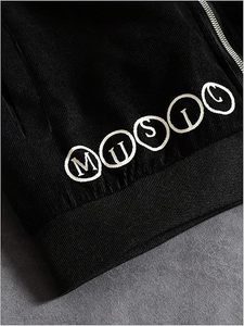 Chaqueta Deportiva de Primavera con Diseño Musical Bordado, Personalizable, Transpirable, de Secado Rápido, para Adultos, con Cierre Completo y Protección Contra el Viento - Product Image 5