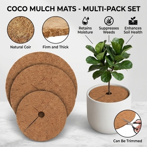 Coco Coir Mulch: Jardinería Urbana Moderna en Contenedores para Espacios Pequeños, Gran Impacto, Uso Doméstico e Interior - Product Image 2