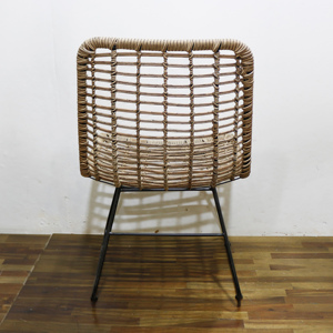 Hot Sales Aluminum Frame PE Rattan Durable <b>Stackable</b> Outdoor Dining <b>Chair</b> for Living Room Hotel Restaurant Kitchen Villa - Product Image 3