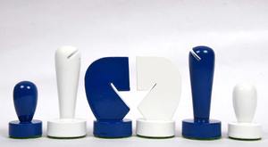 Premium Berliner Series Chess Set Blue And White <b>Wooden</b> Pieces 3.7 Inch King At Affordable Price - Product Image 3