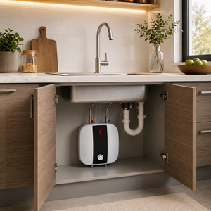 Calentador de Agua Eléctrico Premium Rossi de 6 Litros y 1500W, Unidad de Calentamiento con Tanque de Almacenamiento Montado en la Pared para Uso en Baño y Cocina - Product Image 6