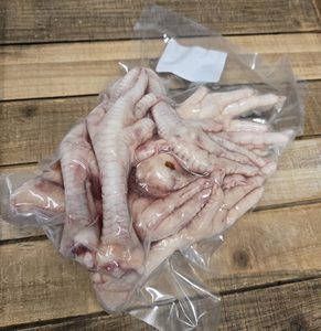 Precio de Fábrica, Patas de Pollo Congeladas de Alta Calidad, Grado Alimenticio IQF, 10 kg/Caja, 25 Unidades a Granel para Exportación, 24 Meses de Vida Útil, HALAL, con Cafeína - Product Image 1