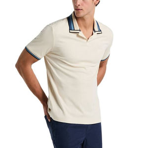 Polo Personalizado al por Mayor, Nuevo Diseño, Polo Liso de Alta Calidad para Hombre, Polo de Golf con Solapa para Deportes - Product Image 4