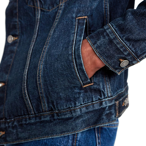 Denim Jacket Men Designer Men Casual Cotton Jacket Denim Coats OEM Jean Male Best Quality Denim Jackets for Boys - Product Image 4