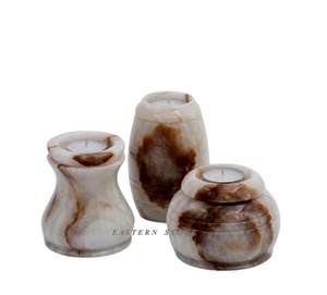 Handcrafted Marble Tealight Candle Holder Jar Decorative <b>Stone</b> Votive for Home Decor Wedding Gift Wholesale Supplier - Product Image 6