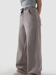 Pantalon de jogging personnalisé de haute qualité pour hommes et femmes, décontracté, imperméable, respirant, coupe ample, jambe large, style évasé pour la randonnée - Product Image 5