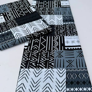 Tissu en coton Ankara imprimé wax africain de Sierra Leone pour vêtements, artisanat et pagnes traditionnels - Product Image 1