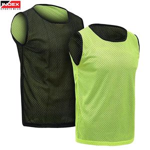Custom made USA Reversible Sports <b>Bibs</b> Lightweight Breathable Mesh <b>Training</b> Vest Double Sided Pinnies for Team Practice - Product Image 1