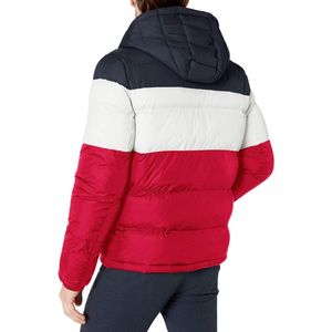 Men Everyday Hooded Bubble Jacket <b>Waterproof</b> <b>Warm</b> Lightweight Quilted Casual Full Zip Winter Regular Fit Comfortable Outerwear - Product Image 4