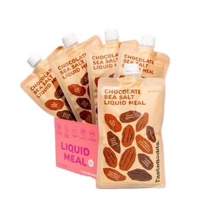 Conveniente reemplazo de comida líquida de 15 segundos Paquete de polvo de batido de sal marina de chocolate instantáneo Conveniente sopa instantánea - Product Image 1