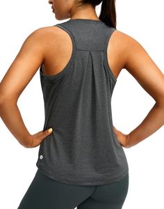 Camiseta sin mangas para mujer, de algodón acanalado, estilo camisola, ajuste ceñido, informal, para verano, gimnasio, yoga, top corto, transpirable, elástico, a la moda para damas - Product Image 3