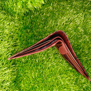 Premium Burgundy Alligator Embossed Leather Men's Bifold <b>Wallet</b> Stylish Multi Slot Card <b>Holders</b> with Zipper Pocket and ID Window - Product Image 2