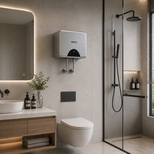 Vietnamese Factory Wholesales Price 15 Liter Tank Home Bathroom Square Electric Storage Water Heater Rossi Perito Square 15 - Product Image 4