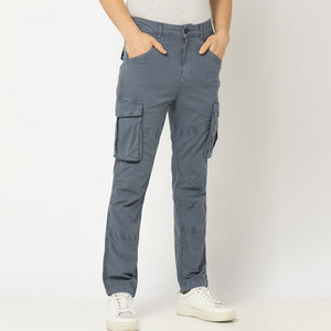 Pantalones Casuales de Corte Holgado, Tipo Cargo, Diseño Cómodo, Tela Resistente, para Trabajo al Aire Libre - Product Image 1