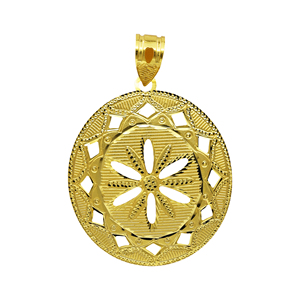 Conjunto de Colgantes al por Mayor de Oro Laminado 14K, 18K, 24K Estilo Turco Dubái, Conjunto de Colgantes Africanos Nigerianos, Conjunto de Moda de Oriente Medio - Product Image 3