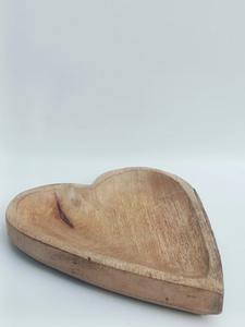 Plateau en bois en forme de cœur, plateau multifonctionnel - Product Image 5