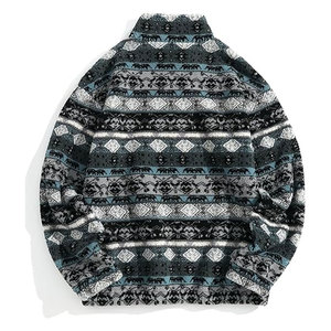 Nouveau design – Vente en gros de sweats vintage vierges personnalisés pour hommes – Sweat-shirt zippé délavé à l'acide style rétro vieilli - Product Image 2