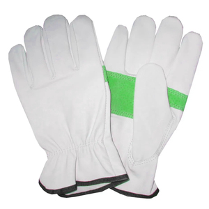 Reinforced Goat Leather Driving <b>Gloves</b> Industrial Hand Protection Work Safety <b>Gloves</b> Heavy Duty Construction Working <b>Gloves</b> - Product Image 2