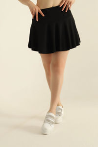 Falda Larga Plisada de Cintura Alta, Color Sólido, Personalizable al por Mayor, Diseño Casual y Moderno para Mujer - Product Image 5