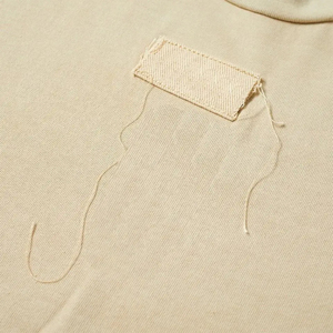 T-shirts d'été déchirés style streetwear, col rond, manches courtes, 100% coton, légers, service OEM, en vente - Product Image 6