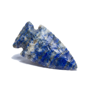 Puntas de flecha de piedra natural: Lapislázuli, Cristal, Jaspe de fantasía. Puntas de flecha curativas. Mayoristas de gemas y cristales. - Product Image 6