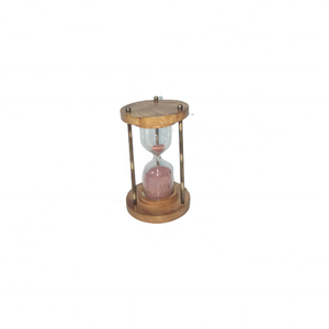 Hot Sale Souvenir Holiday Metal Glass Gift Timer <b>Decoration</b> Ornaments <b>Sand</b> Waterproof Plastic Game Timer 3-5 Minute Hourglass - Product Image 1