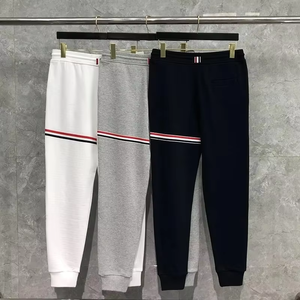 Pantalones Deportivos de Lona para Hombre, Corte Medio, Casuales, Elásticos, Estilo Urbano, con Logotipo Personalizado - Product Image 5