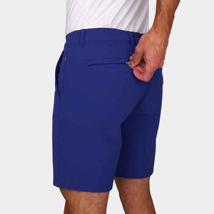 Pantalones Cortos de Golf para Hombre con Logotipo Personalizado, Diseño Atlético, Múltiples Bolsillos, Suaves, Elásticos, Ajustados, de Tela de Lana, Secado Rápido, Cintura Elástica - Product Image 4