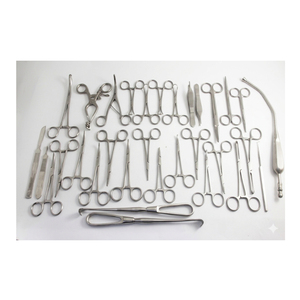 Ensemble d'instruments chirurgicaux pour trachéotomie de qualité supérieure, 32 pièces, en acier inoxydable, réutilisables, outils chirurgicaux médicaux pour les hôpitaux - Product Image 2