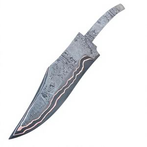 Cuchilla de acero damasco de cobre de PAK ENTERPRISES para la fabricación de cuchillos personalizados, artesanía de cuchillos hechos a mano y OEM. - Product Image 5